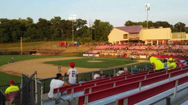 Yogi Berra Stadium, section: AA, row: 7, seat: 22