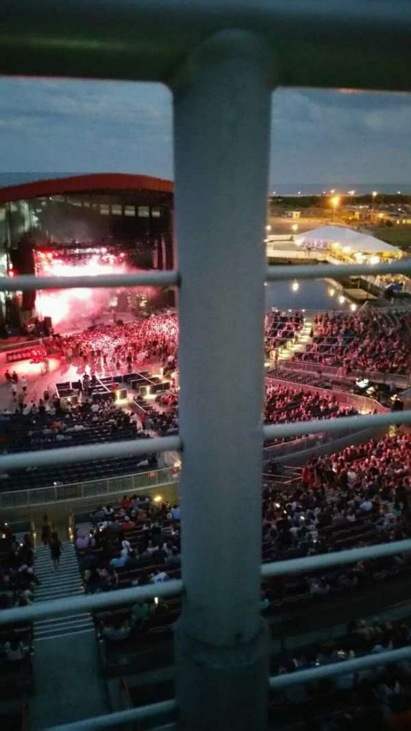 Jones Beach Theater, section: 310, row: A, seat: 6