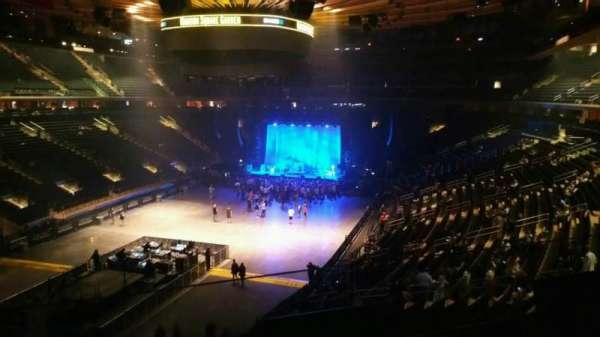 Madison Square Garden, section: 206, row: 2, seat: 10