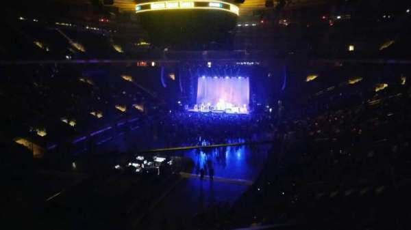 Madison Square Garden, section: 206, row: 1, seat: 1