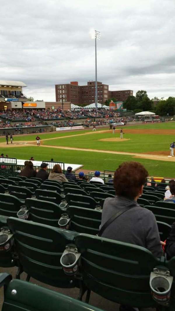 Fairfield Properties Ballpark, section: 210, row: T, seat: 9