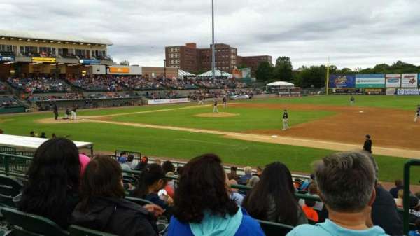Fairfield Properties Ballpark, section: 210, row: M, seat: 3