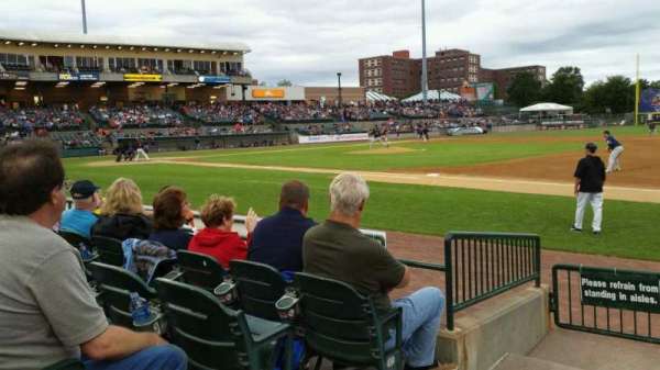 Fairfield Properties Ballpark, section: 112, row: F, seat: 20