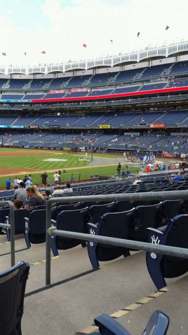 Yankee Stadium, section: 127A, row: 13, seat: 2