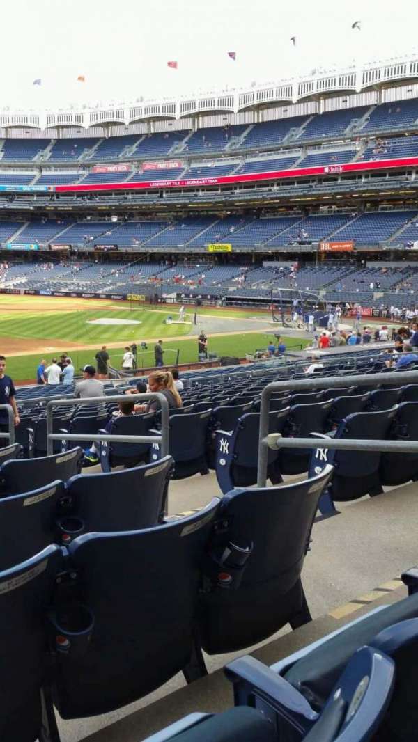 Yankee Stadium, section: 127A, row: 13, seat: 4