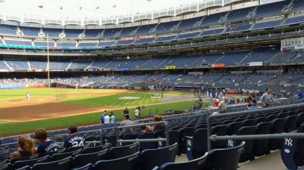 Yankee Stadium, section: 127A, row: 13, seat: 5