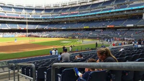 Yankee Stadium, section: 127A, row: 9, seat: 1