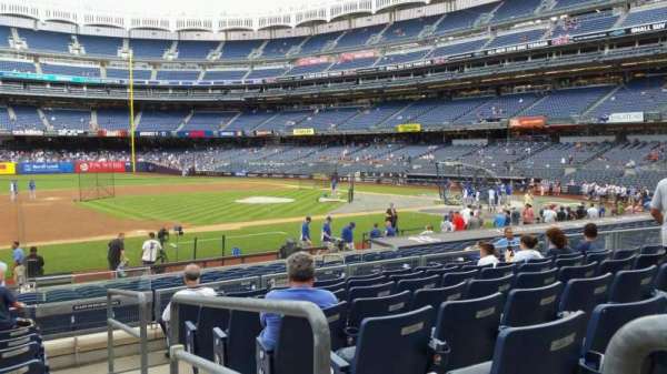 Yankee Stadium, section: 126, row: 8, seat: 1