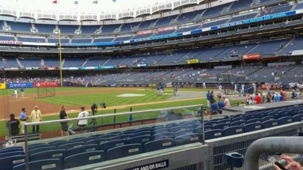 Yankee Stadium, section: 126, row: 2, seat: 1