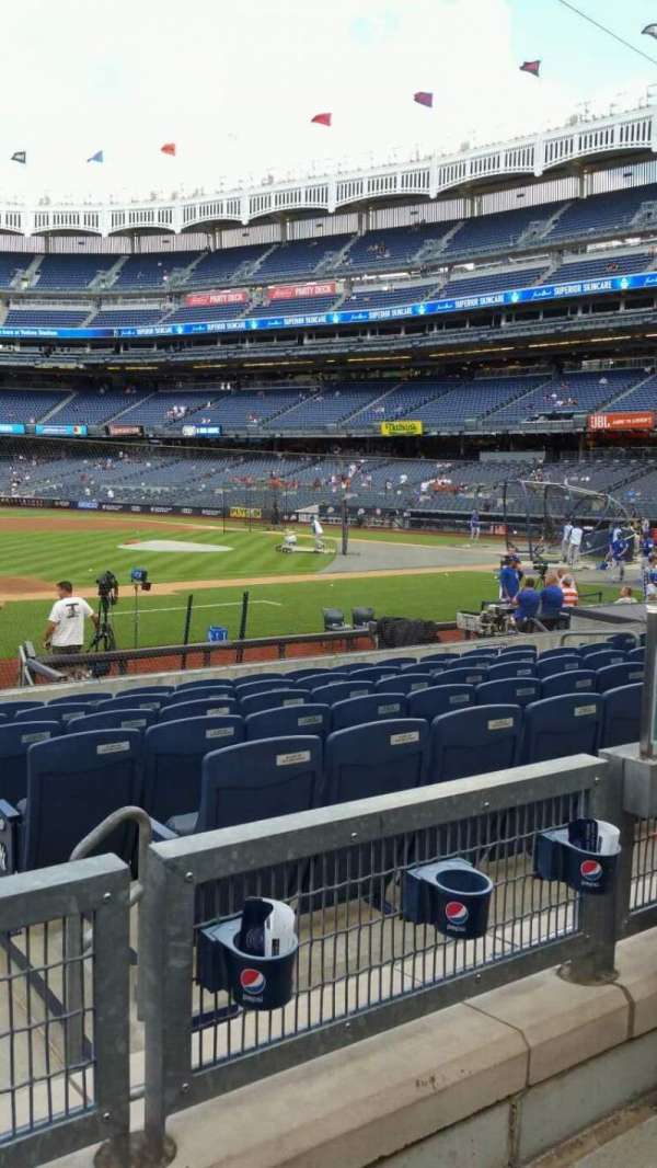 Yankee Stadium, section: 126, row: 2, seat: 4