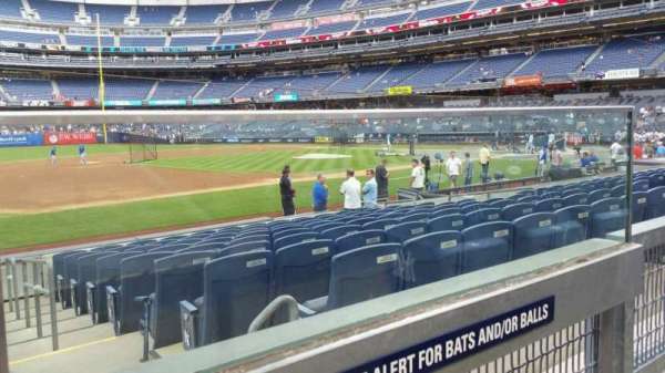 Yankee Stadium, section: 127A, row: 1, seat: 1