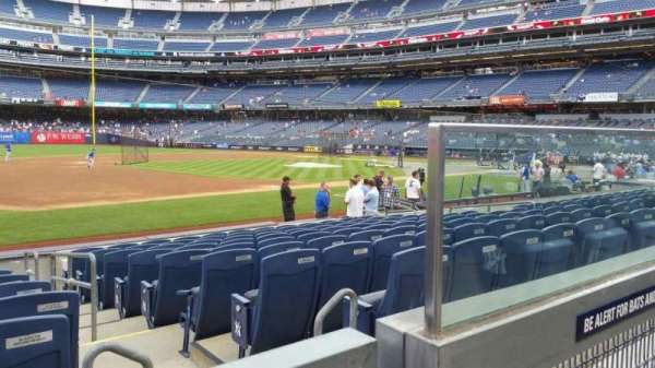 Yankee Stadium, section: 127A, row: 1, seat: 2