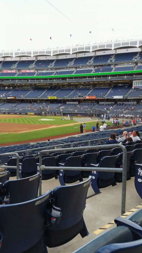 Yankee Stadium, section: 128, row: 8, seat: 4