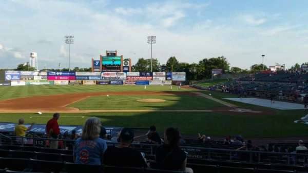TD Bank Ballpark, section: 210, row: Q, seat: 9