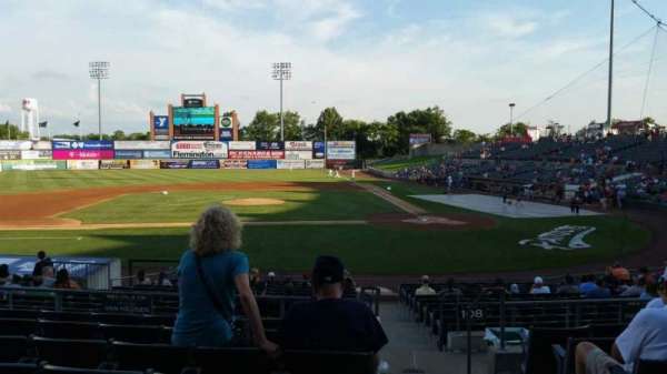 TD Bank Ballpark, section: 210, row: Q, seat: 1