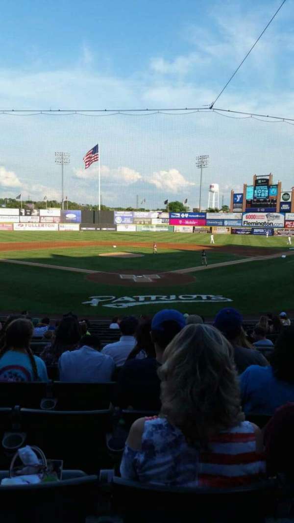TD Bank Ballpark, section: 202, row: P, seat: 8