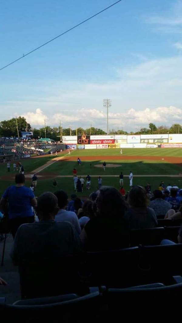 TD Bank Ballpark, section: 209, row: V, seat: 18