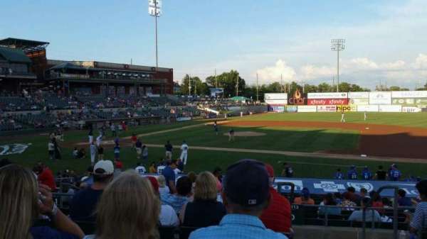TD Bank Ballpark, section: 211, row: P, seat: 1