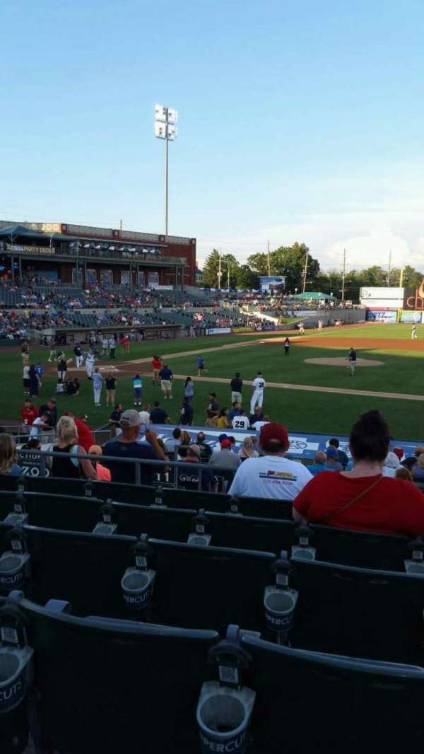 TD Bank Ballpark, section: 211, row: P, seat: 6