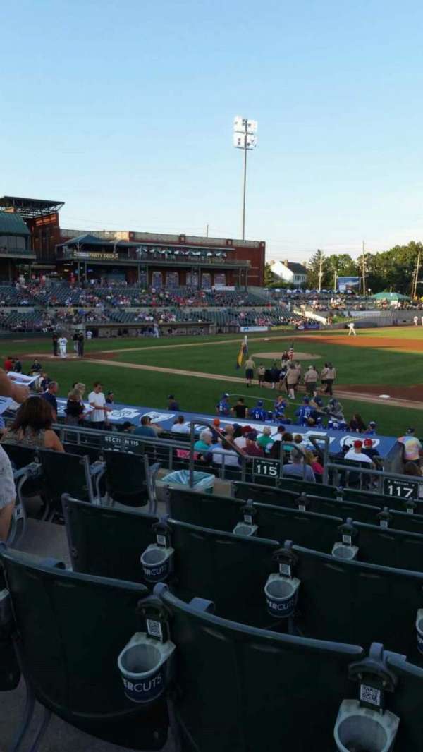 TD Bank Ballpark, section: 215, row: Q, seat: 15