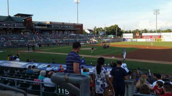 TD Bank Ballpark, section: 215, row: K, seat: 18