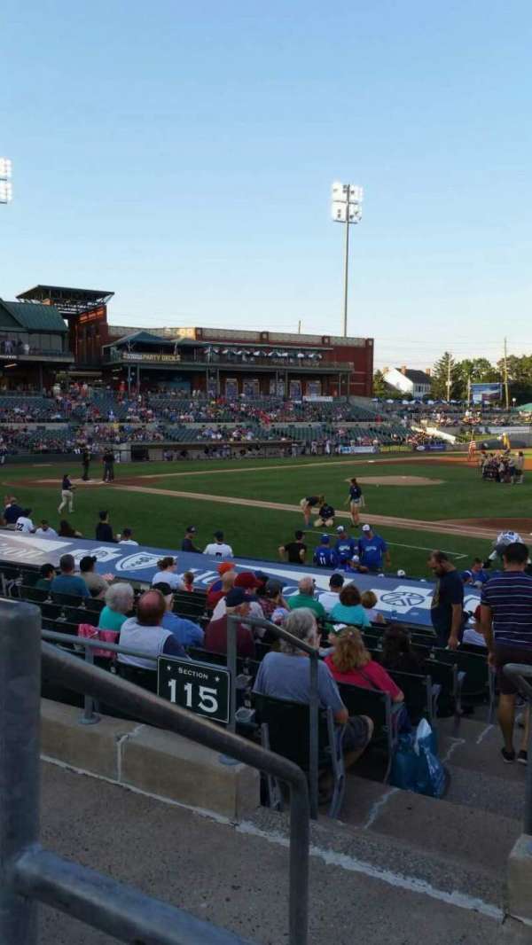 TD Bank Ballpark, section: 215, row: K, seat: 17