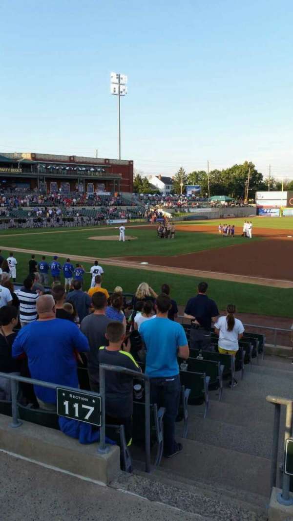 TD Bank Ballpark, section: 215, row: K, seat: 4