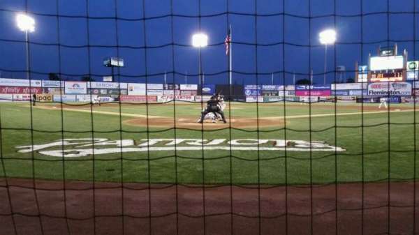 TD Bank Ballpark, section: 101, row: A, seat: 7