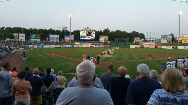 ShoreTown Ballpark, section: 107, row: 16, seat: 21