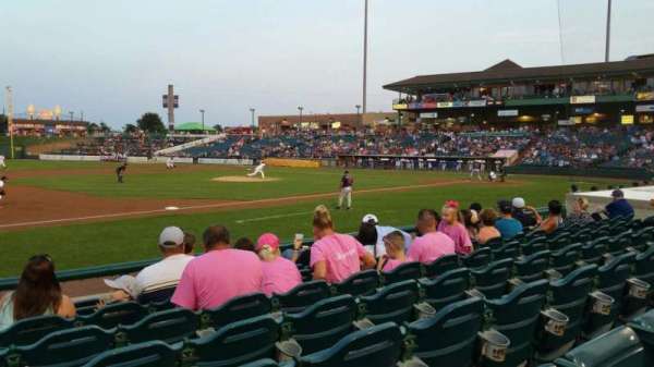 ShoreTown Ballpark, section: 113, row: 9, seat: 21