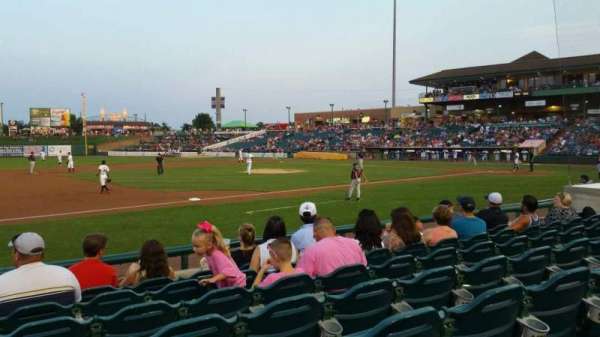 ShoreTown Ballpark, section: 113, row: 9, seat: 18