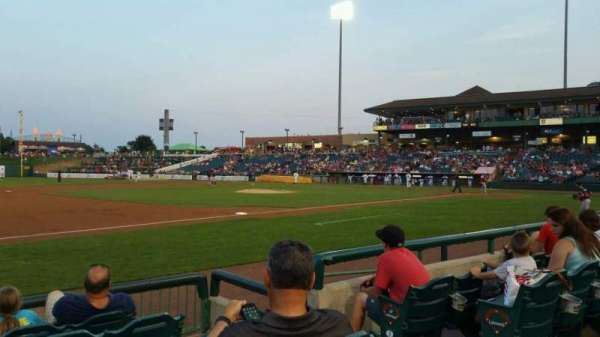 ShoreTown Ballpark, section: 114, row: 6, seat: 4