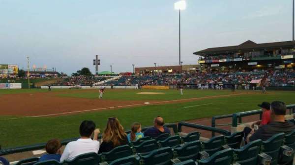 ShoreTown Ballpark, section: 114, row: 6, seat: 8