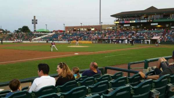 ShoreTown Ballpark, section: 114, row: 6, seat: 9