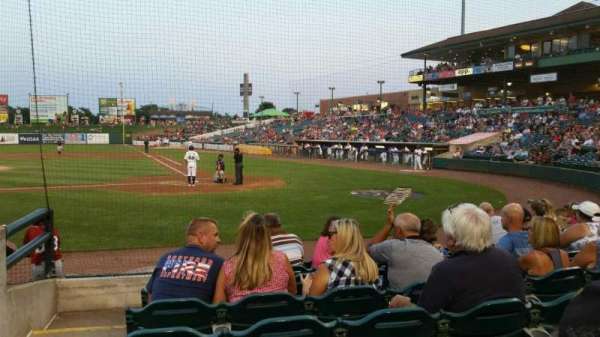 ShoreTown Ballpark, section: 110, row: 8, seat: 18