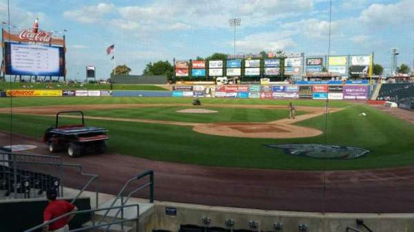 Coca-Cola Park, section: 114, row: J, seat: 1