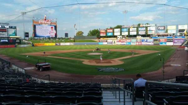 Coca-Cola Park, section: 113, row: V, seat: 1