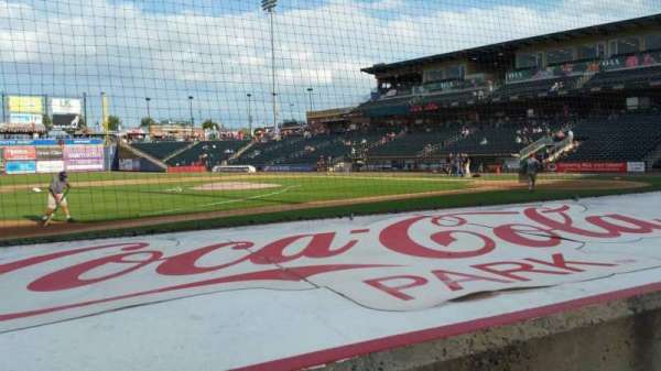 Coca-Cola Park, section: 117, row: E, seat: 20