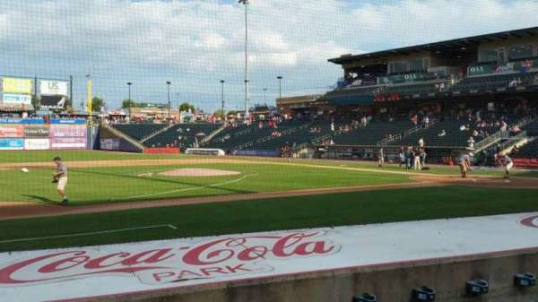 Coca-Cola Park, section: 117, row: H, seat: 20
