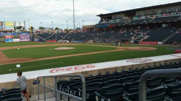 Coca-Cola Park, section: 118, row: M, seat: 1