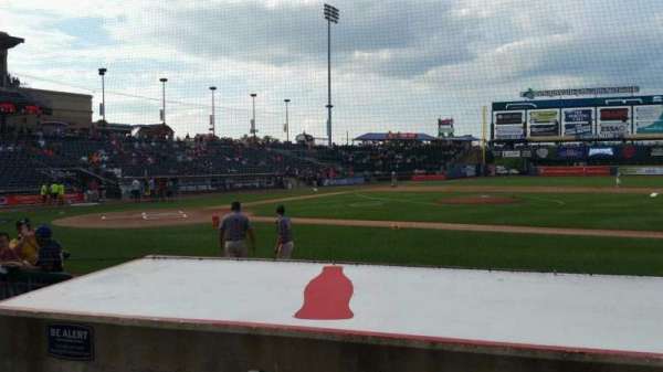 Coca-Cola Park, section: 107, row: G, seat: 3