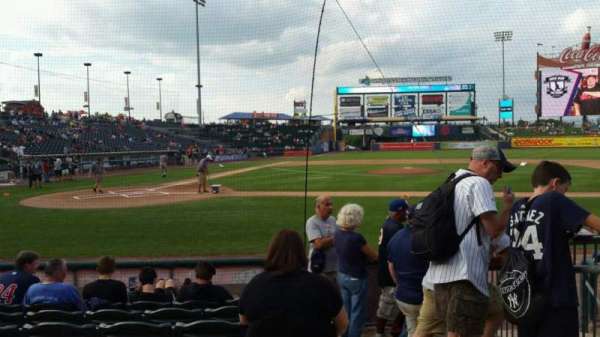 Coca-Cola Park, section: 108, row: G, seat: 13
