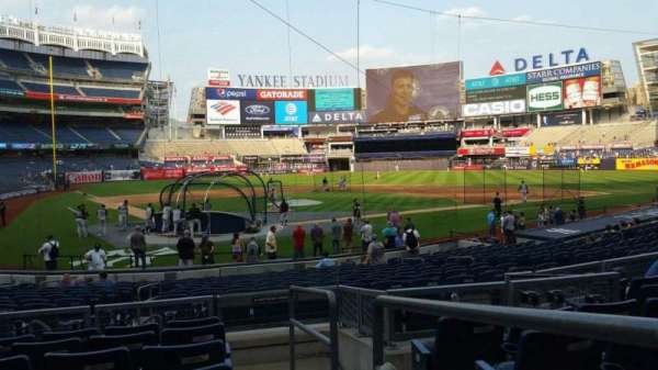 Yankee Stadium, section: 119, row: 7, seat: 1