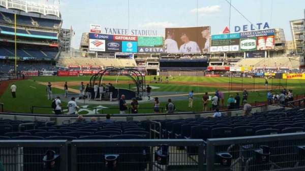 Yankee Stadium, section: 119, row: 3, seat: 8
