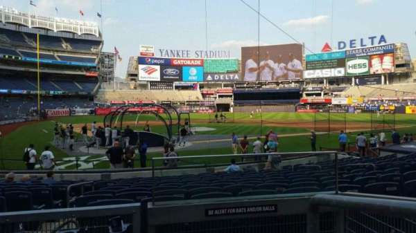 Yankee Stadium, section: 119, row: 3, seat: 1