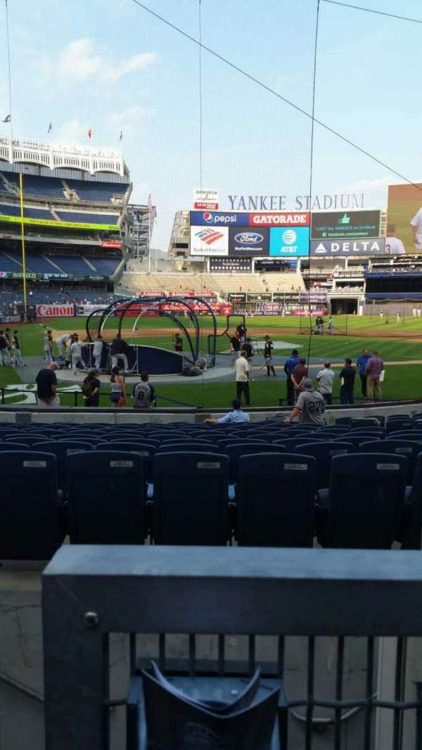 Yankee Stadium, section: 118, row: 3, seat: 7