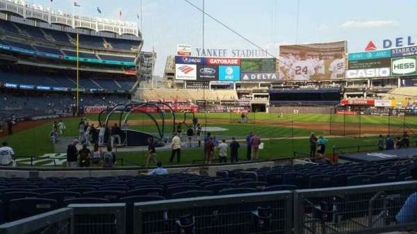 Yankee Stadium, section: 118, row: 3, seat: 4