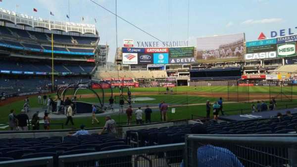 Yankee Stadium, section: 118, row: 3, seat: 1