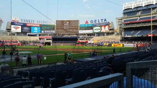 Yankee Stadium, section: 118, row: 1, seat: 1
