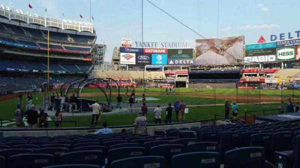 Yankee Stadium, section: 118, row: 1, seat: 3